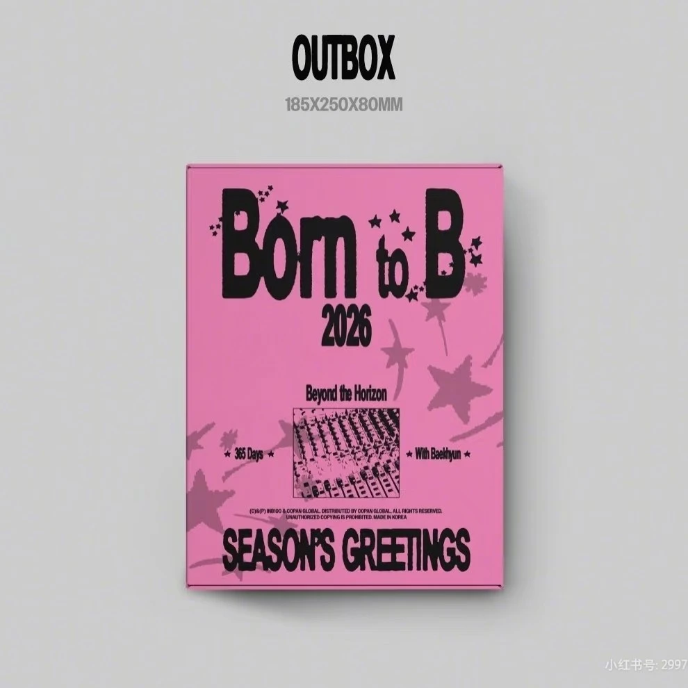 2026年kpop台历现货  官方正品