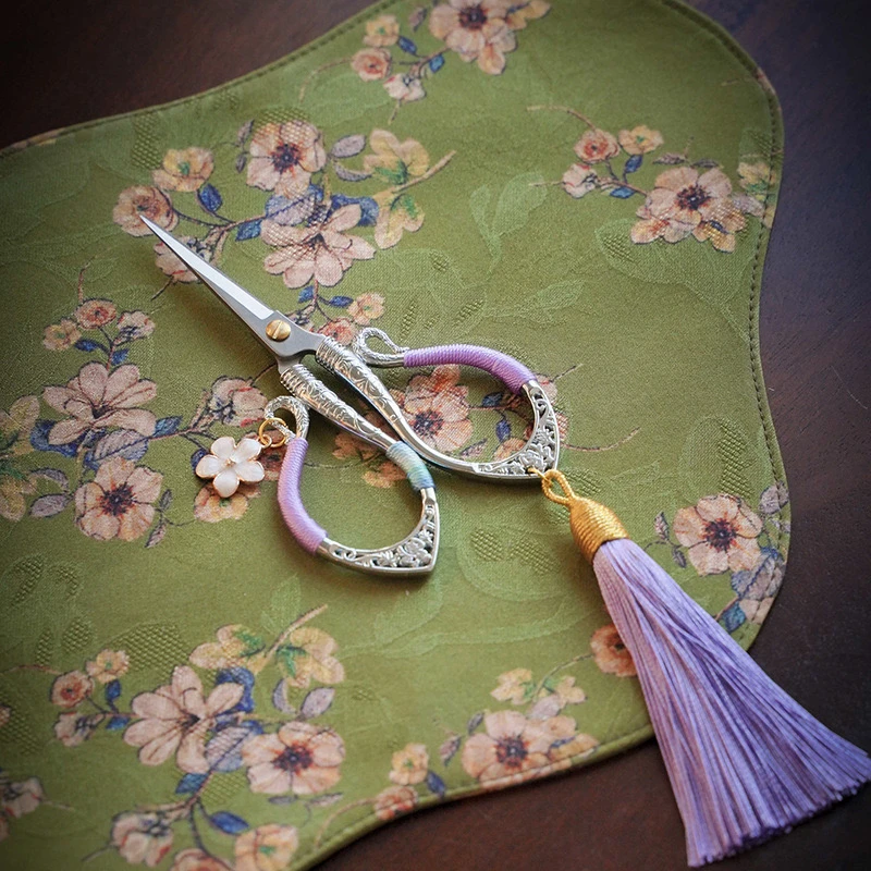 手工编织小号茶剪剪刀