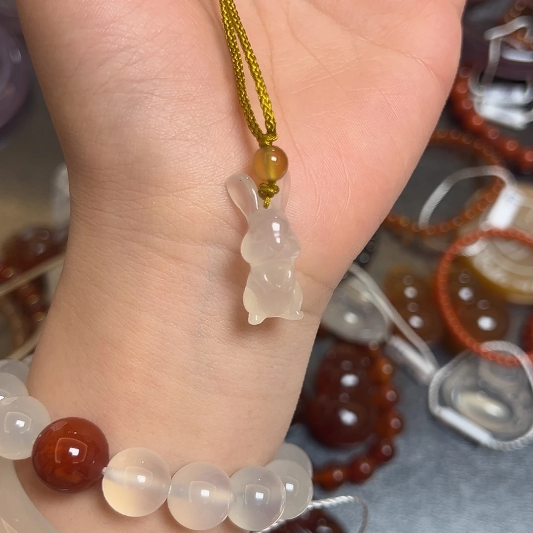 玛瑙/玉髓未镶嵌颈饰