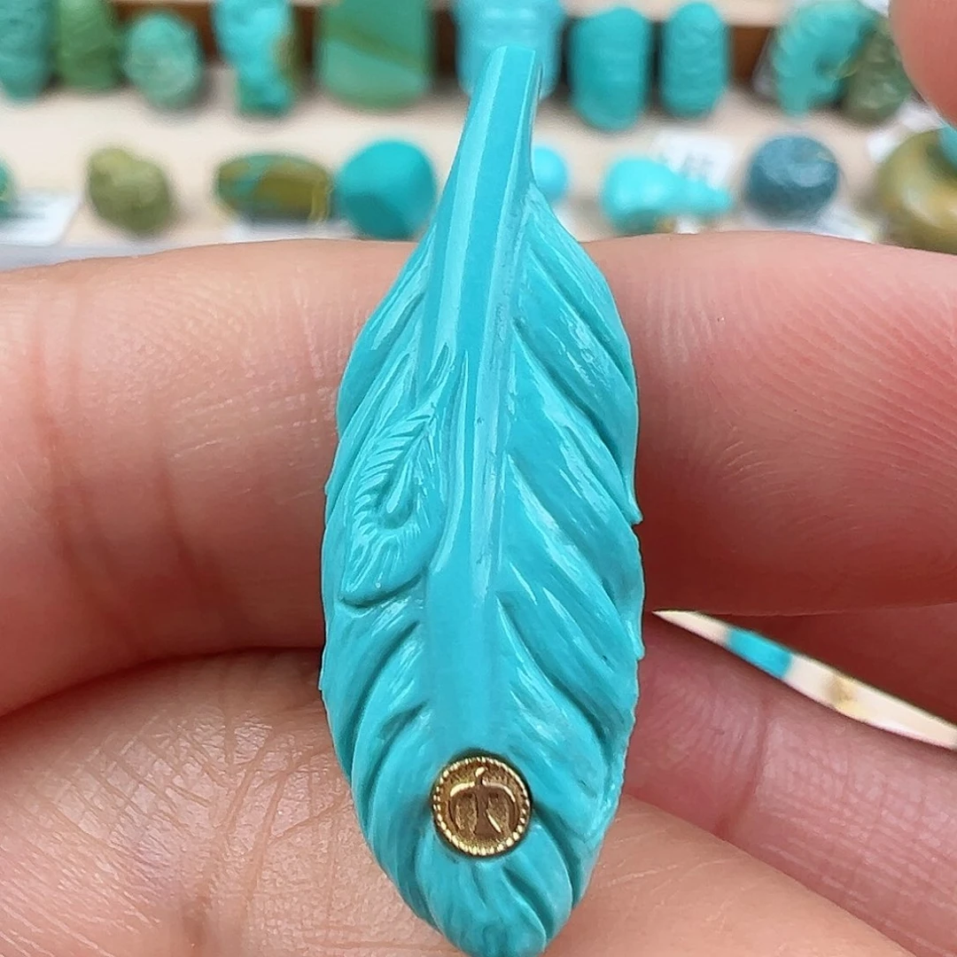 绿松石配饰未镶嵌