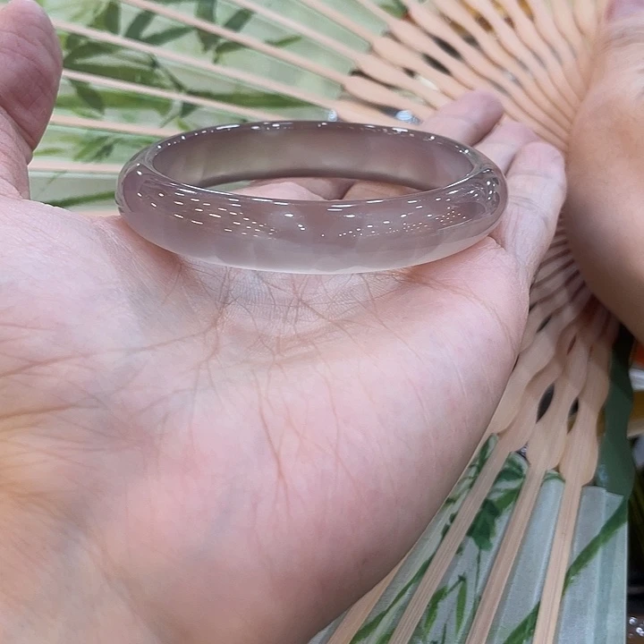 玛瑙/玉髓手镯未镶嵌星*
