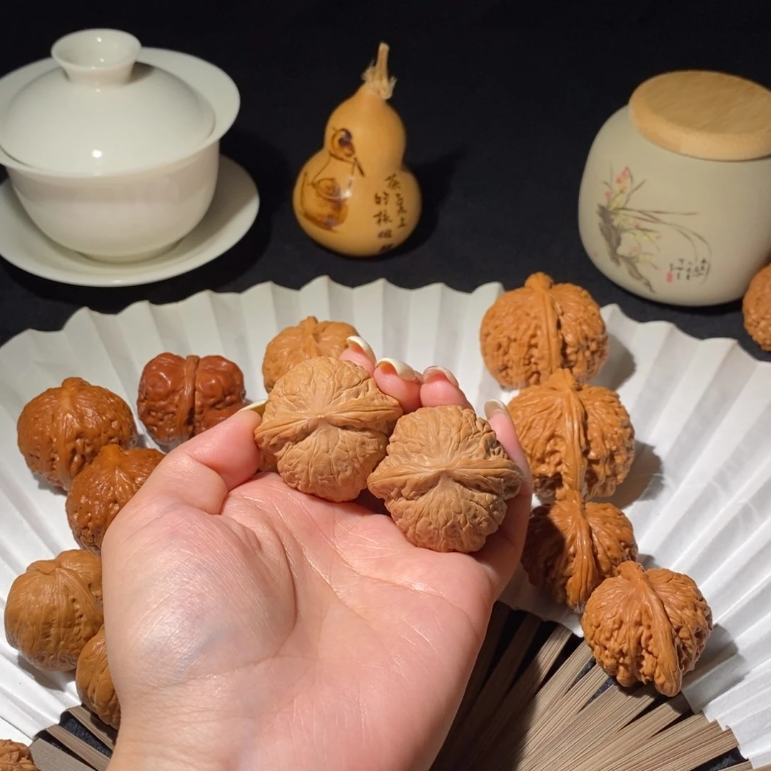 羊***条文玩核桃吊坠乾隆磨