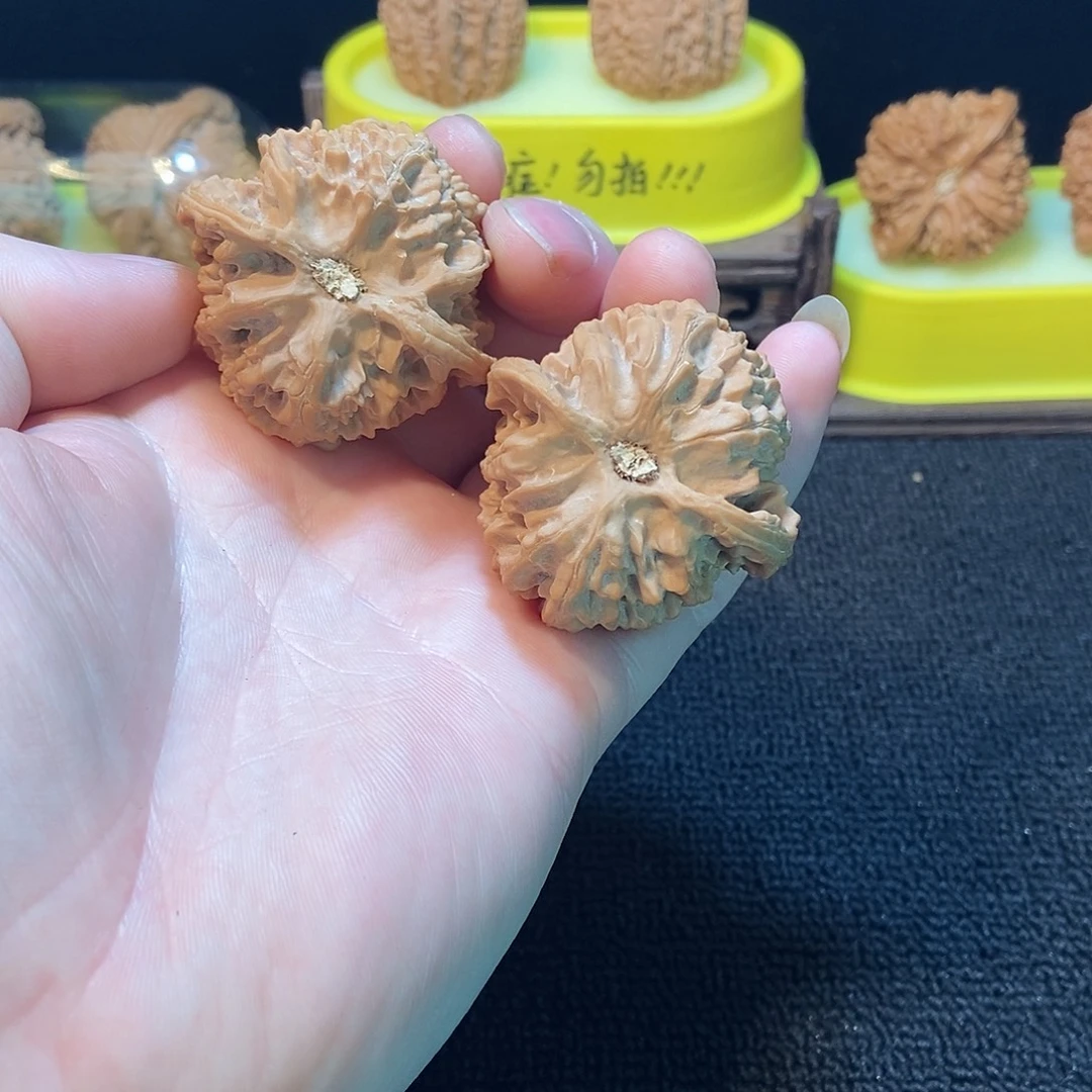 核桃文玩核桃把件苹果园45