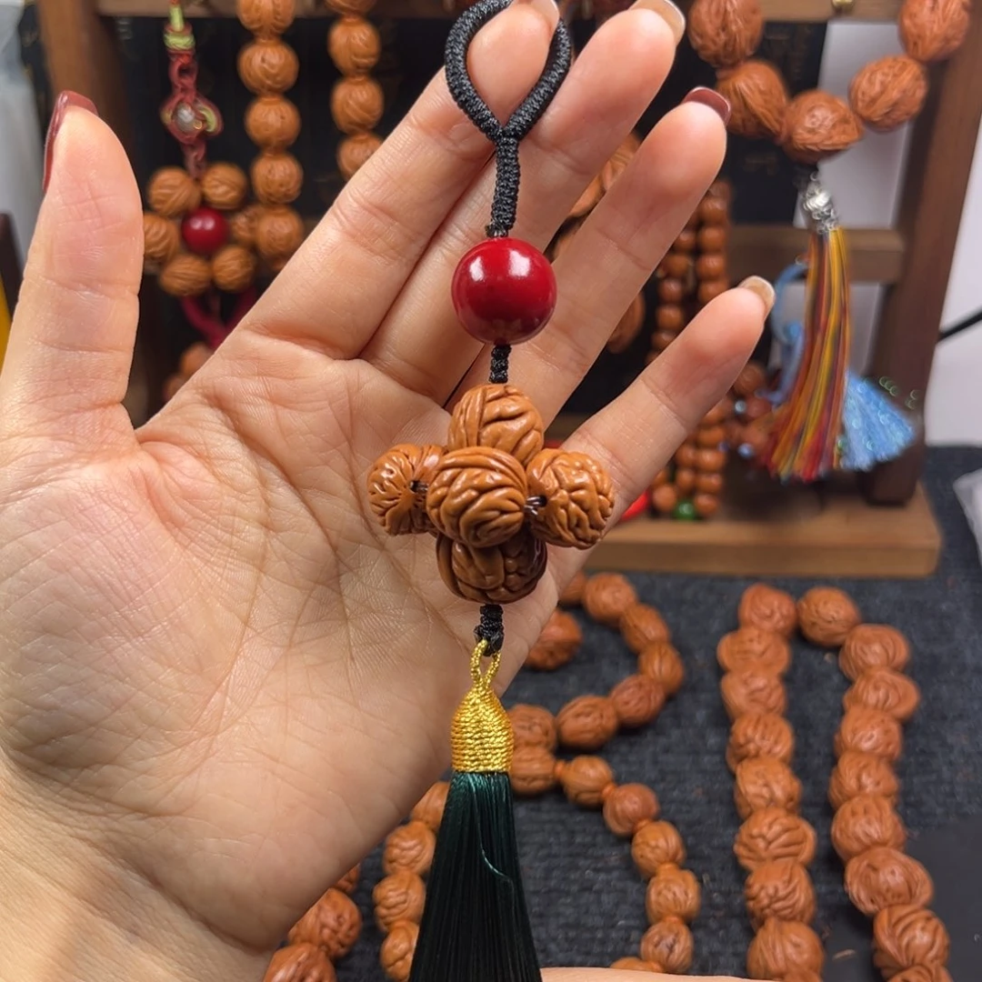 桃核吊坠桃枭挂件L7