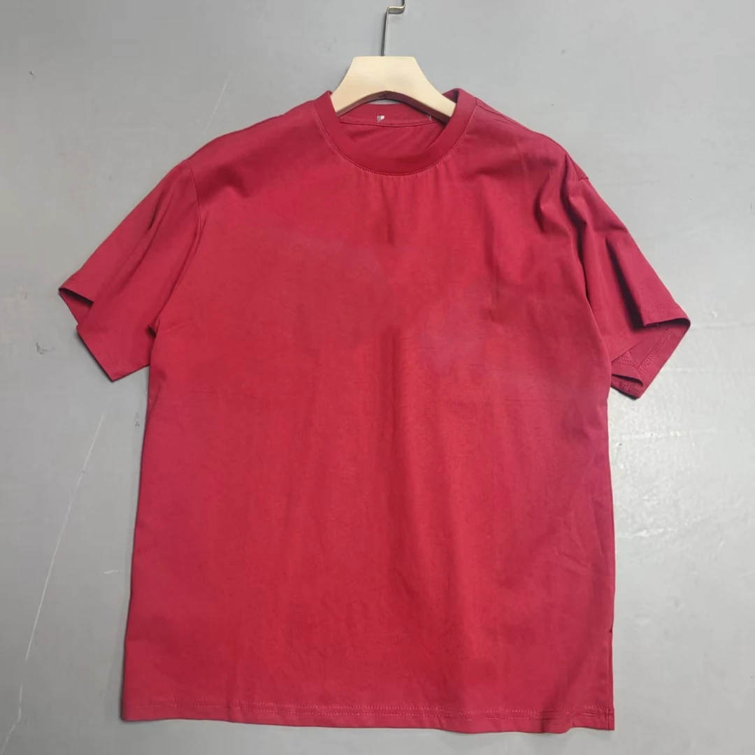 【南油玲姐】红色图案款男女同款短袖T恤TX259