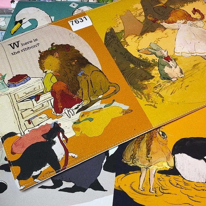 织绣B5活页送纸7631