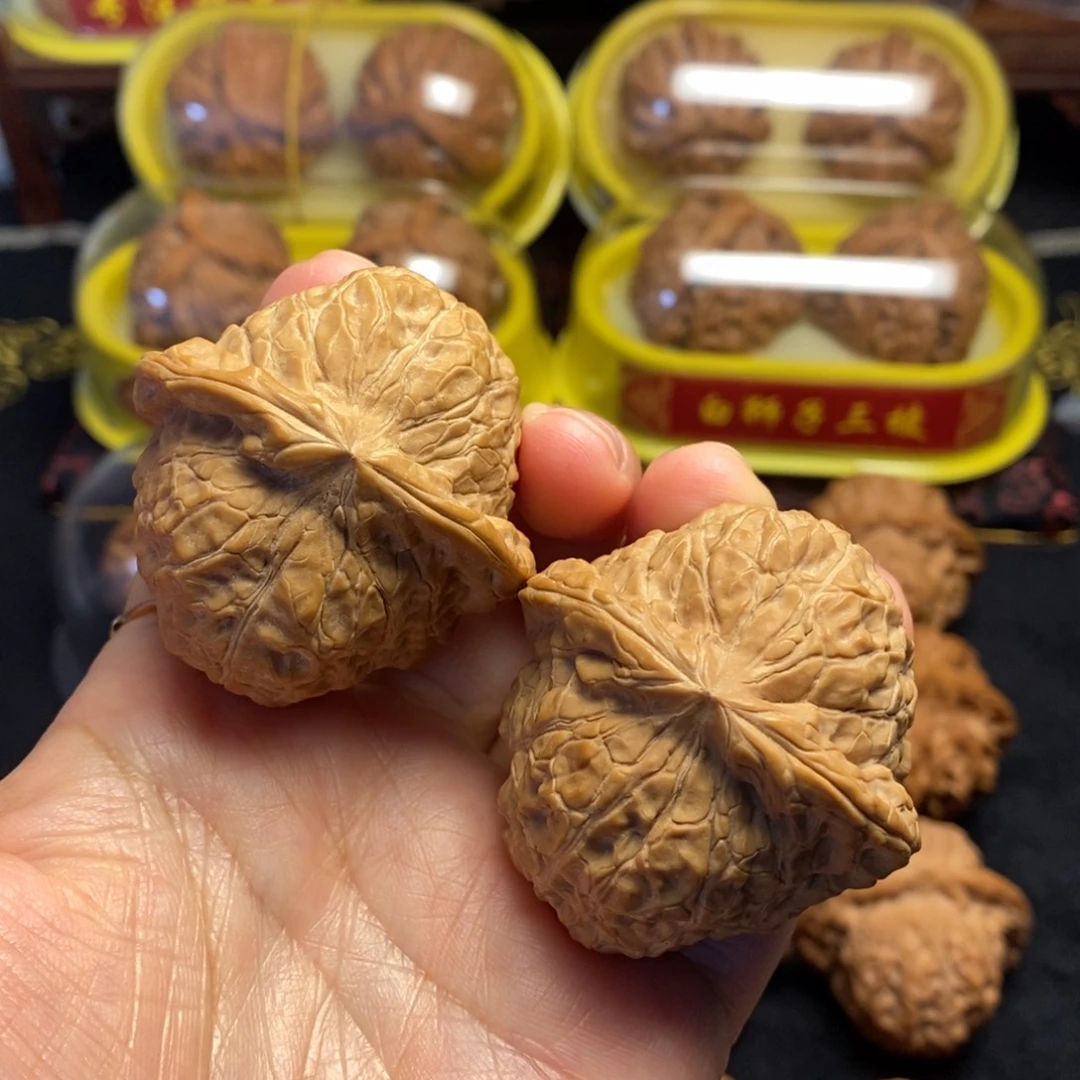 桃核把件全品南瓜墩