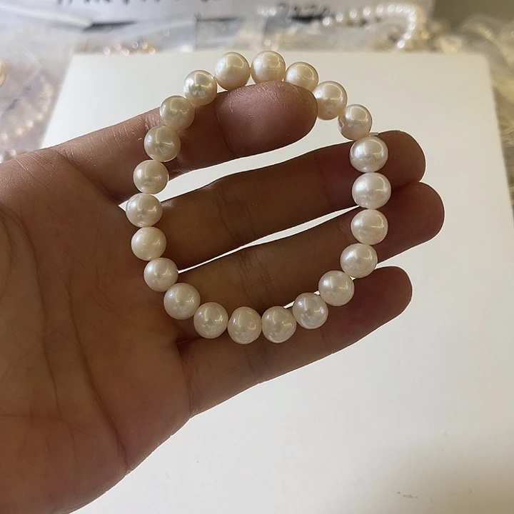 淡水珍珠未镶嵌颈饰00608