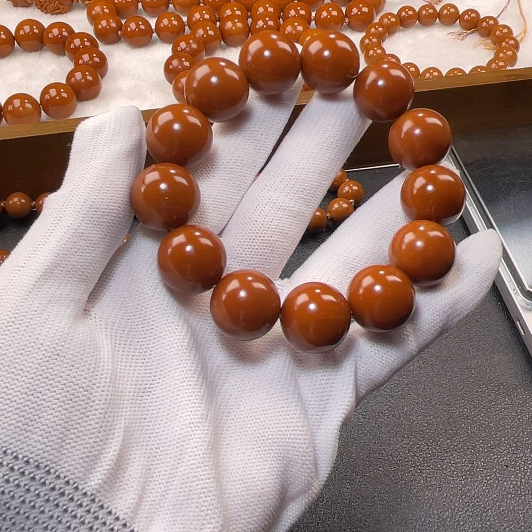 橄榄核手串1.7➕树王性价比铁核小孔