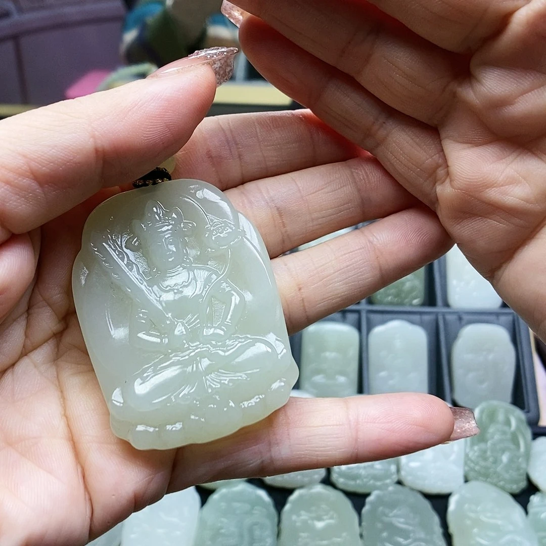 和田玉颈饰未镶嵌珊*