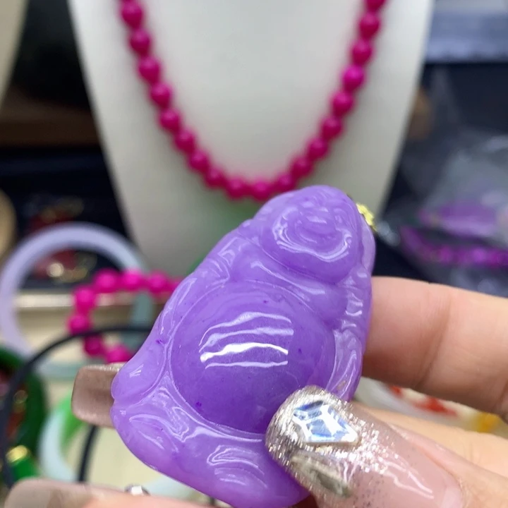 翡翠颈饰未镶嵌吊坠