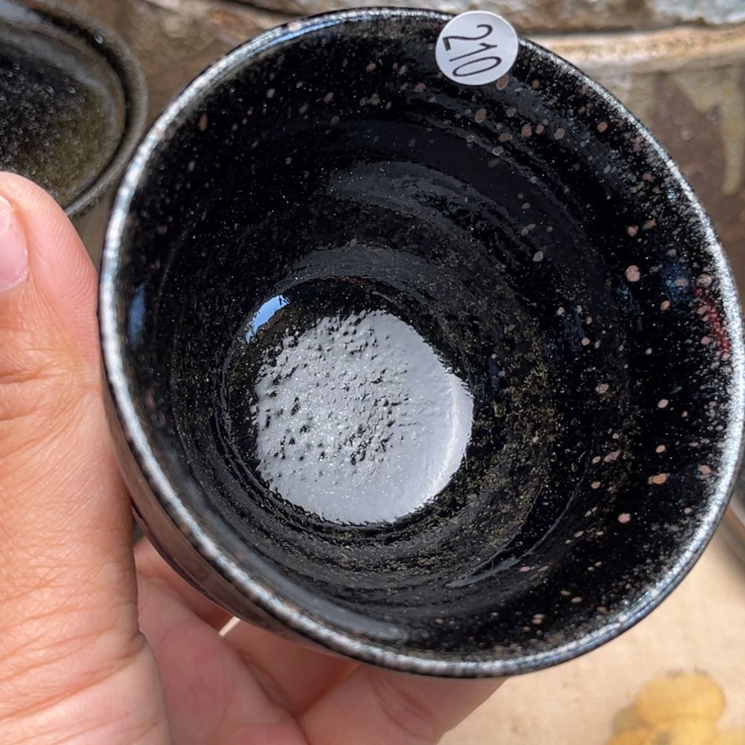 茶盏义兴龙窑坚持真柴微瑕