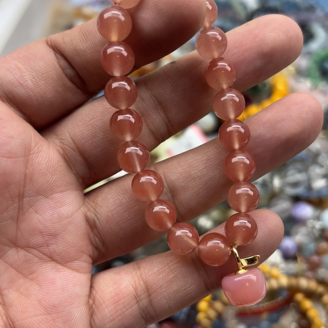 水晶手链银S925镶嵌