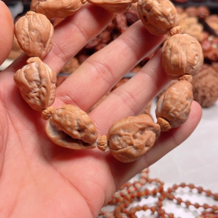 文玩核桃手串独家野生水晶蛤蟆异形手串