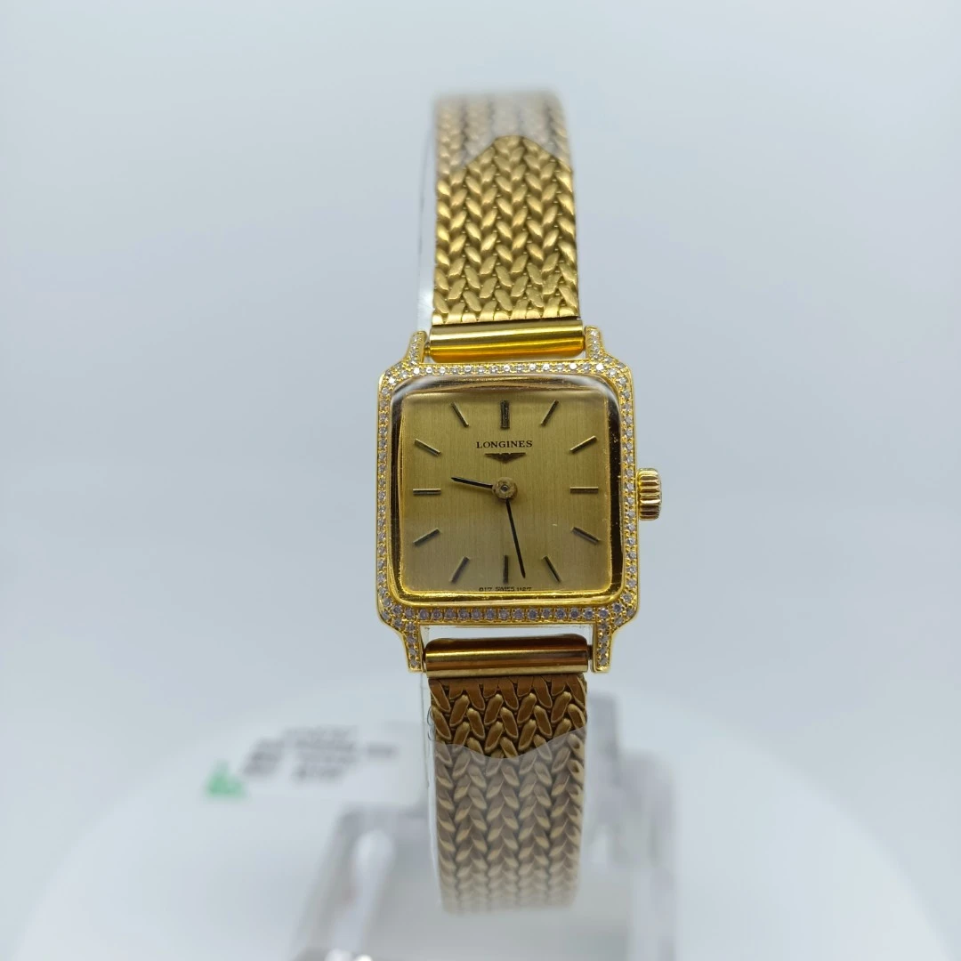 95新 Longines/浪琴 手动机械后钻19.5mm/公价32999/wh8787
