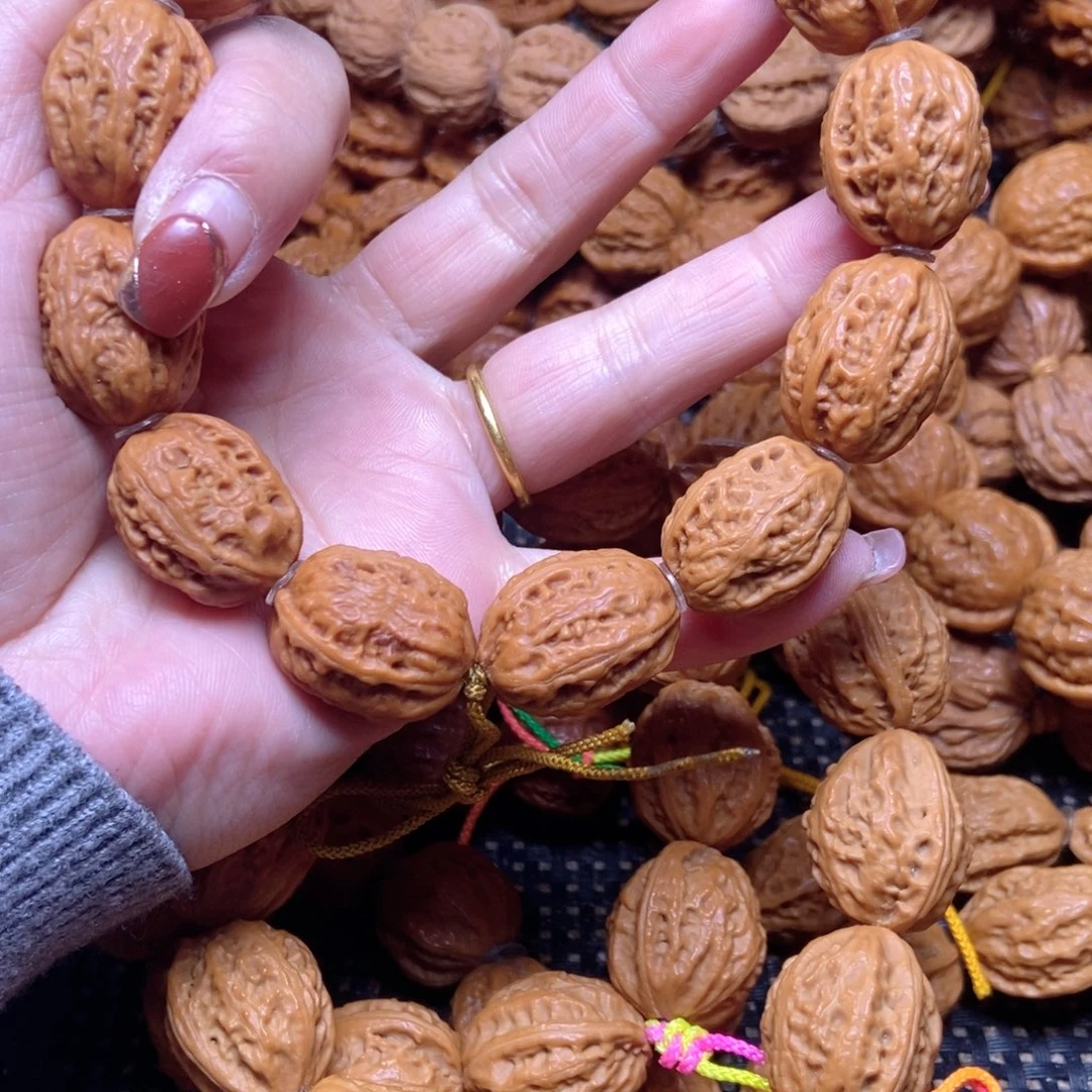 草***根文玩核桃手串麦穗手串