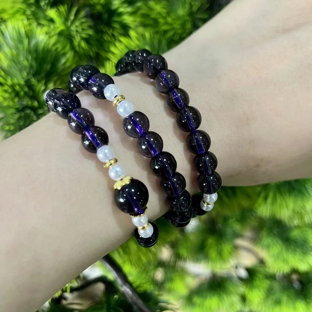 珍藏品天然九紫离火琉璃AD332