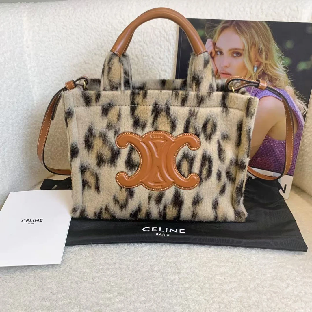 99新 Celine/思琳 壹臻/毛呢小tote/39711266