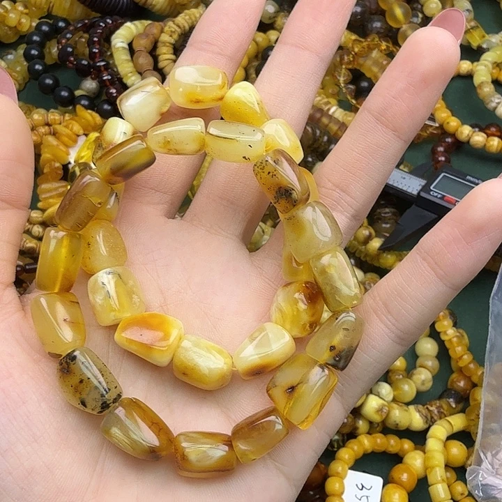 琥珀未镶嵌珠宝奇石
