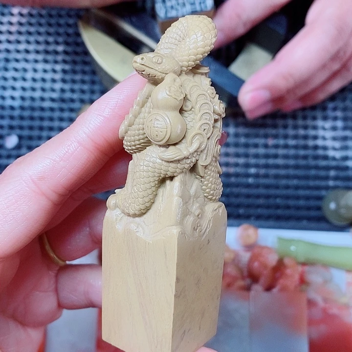 巴林石现场直播手工