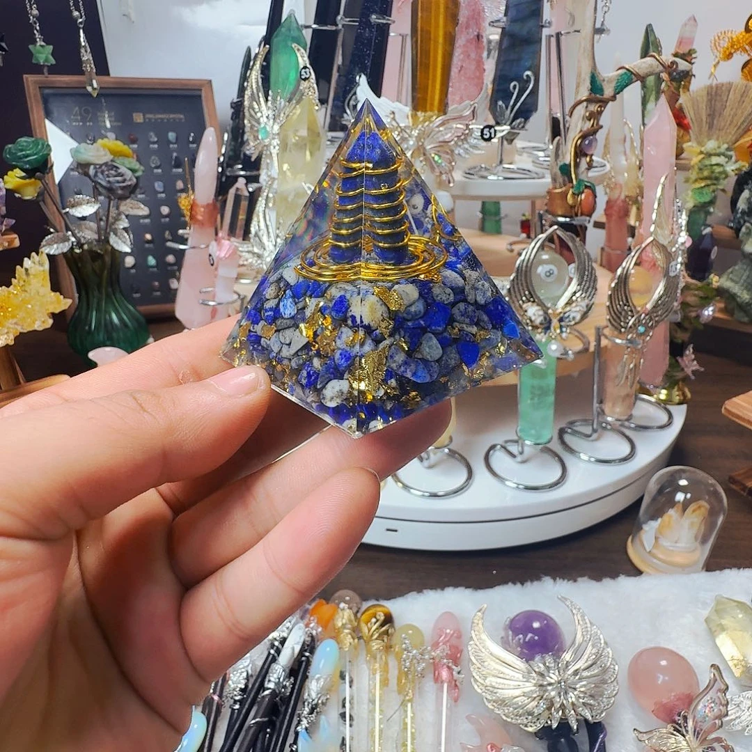 石材碎石能量金字塔