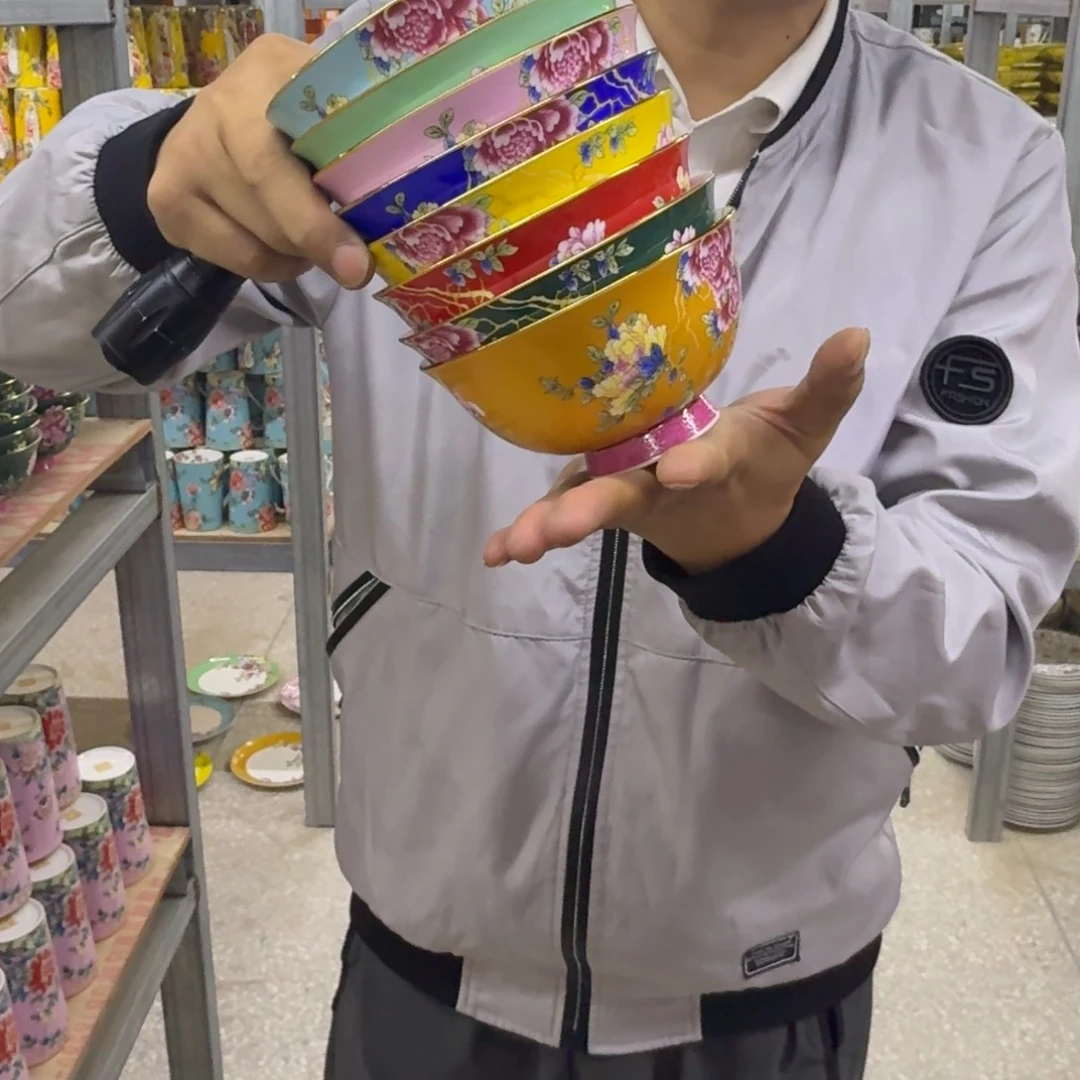 景德镇珐琅彩餐具