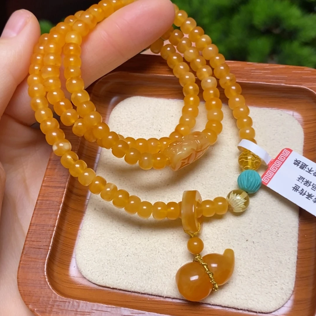 【闪购商品】手链蜜蜡未镶嵌手串