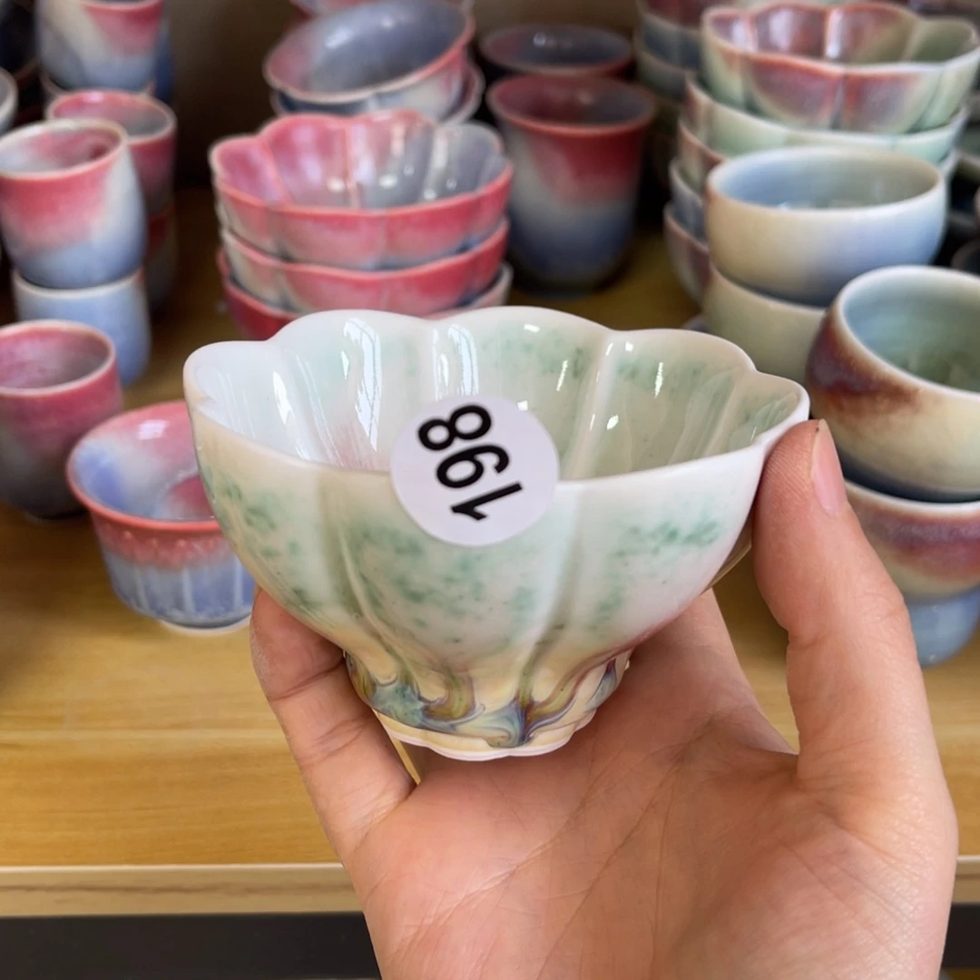 摆件做**先微瑕木夕陶瓷手工茶器