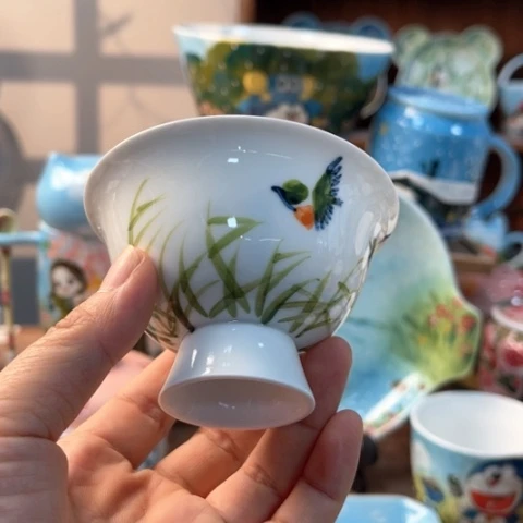 炉景德镇釉下手绘陶瓷