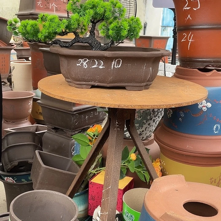 28莲花花盆紫砂花盆