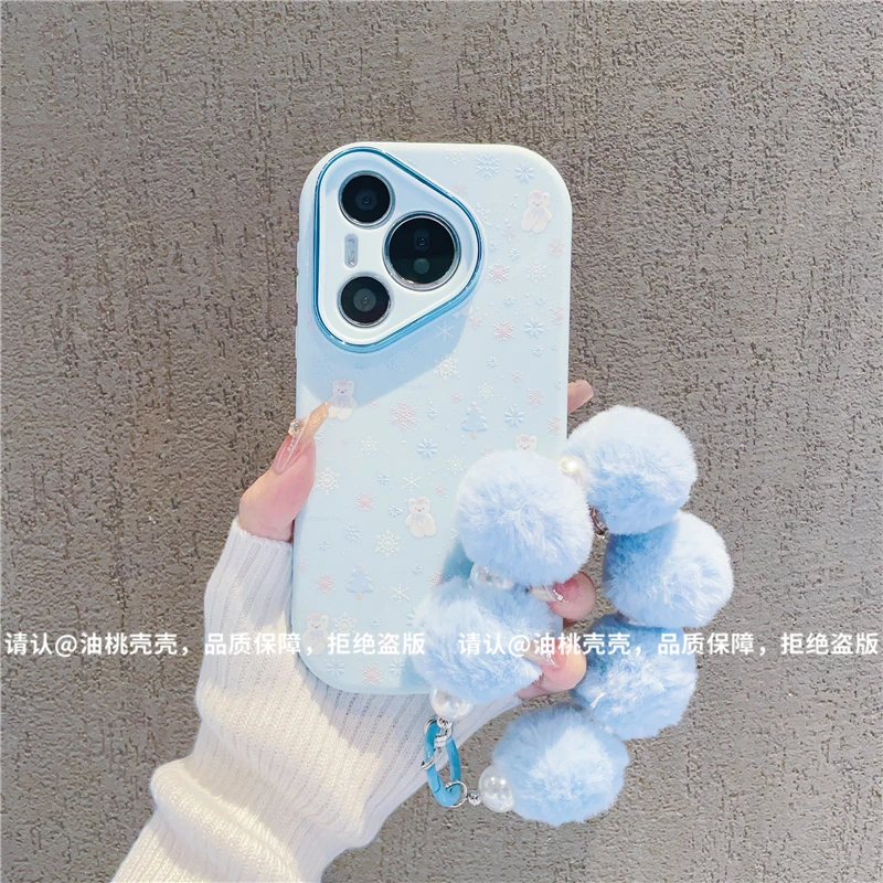 （华为Pura70系列）金属小胖妹适用华为Pura70/70Pro/70pro+手机壳