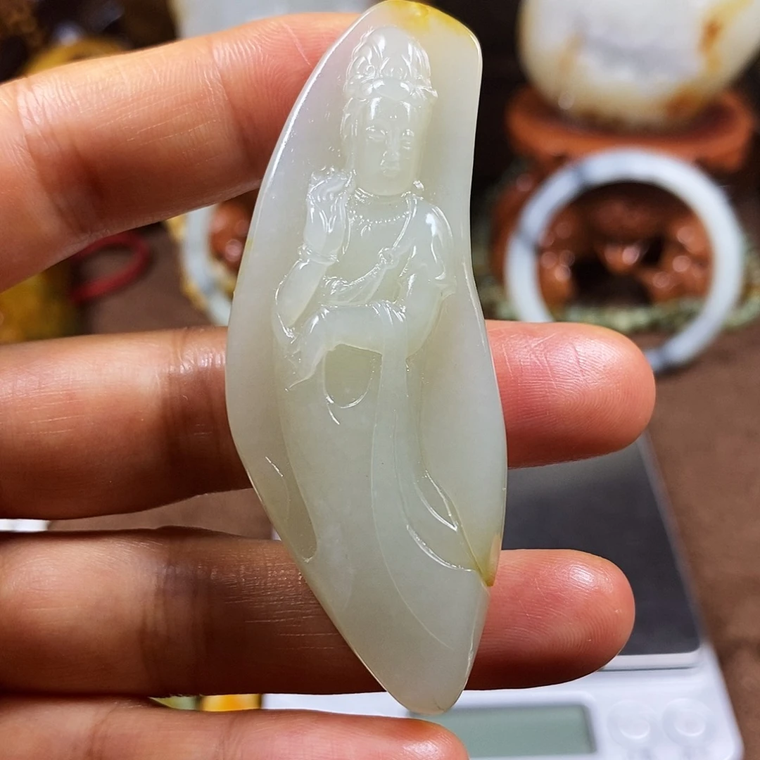 和田玉（子料）未镶嵌挂件