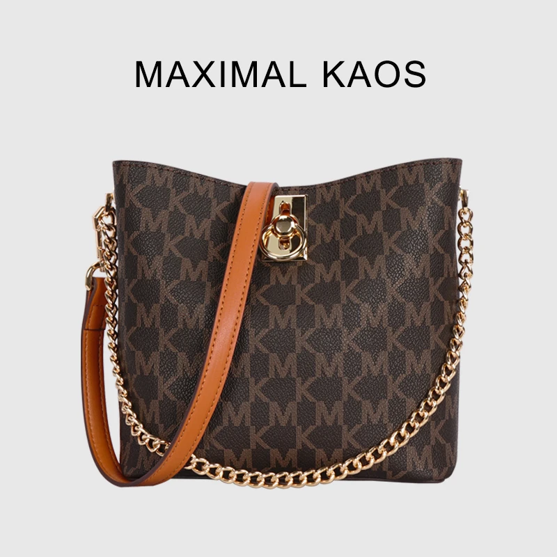 【福袋专属】MAXIMAL KAOS时尚潮流女包10028咖色