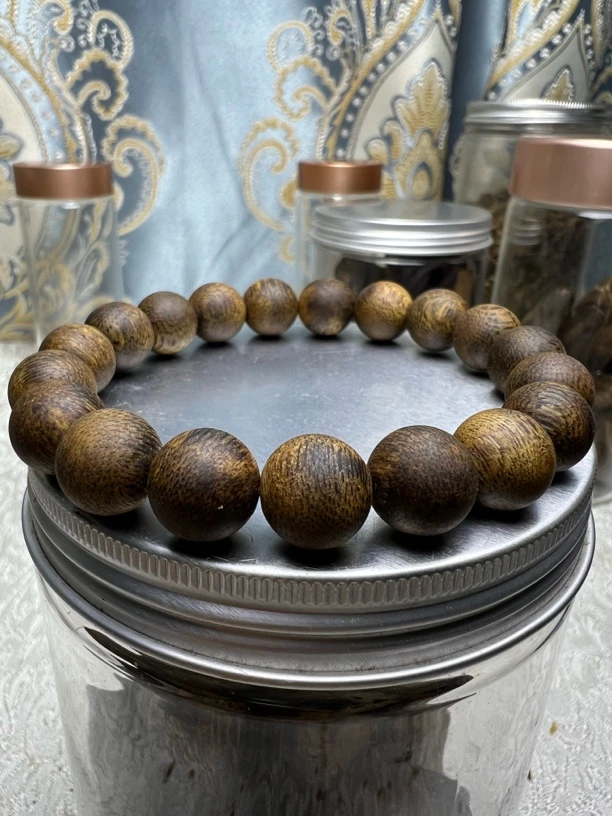 奇楠沉香卡11保13克圆珠单圈多样性发一