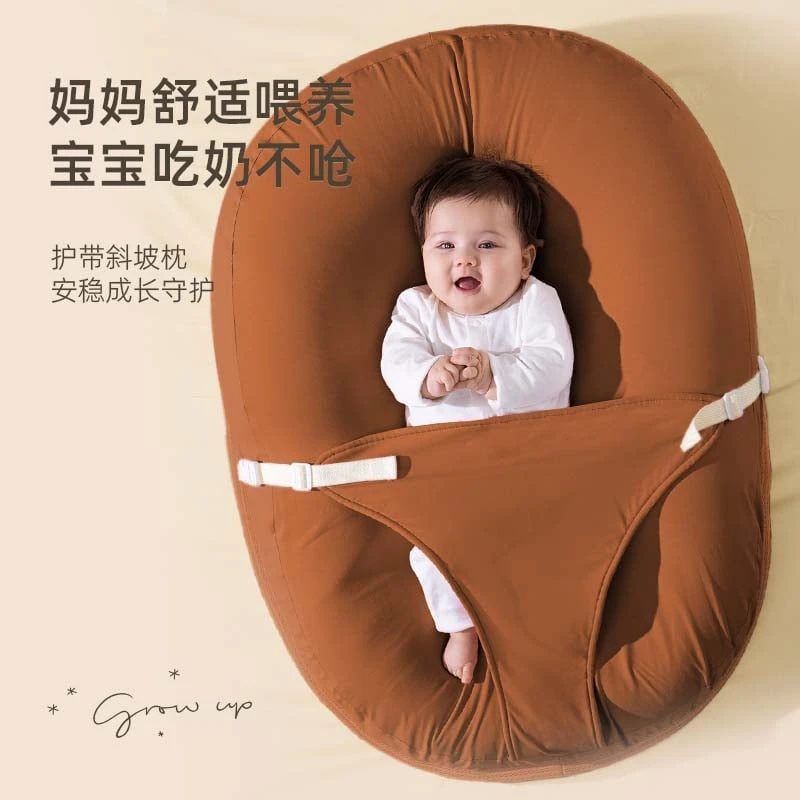 婴儿防吐奶斜坡垫防溢呛奶宝宝斜坡枕新生儿躺睡喂奶神器哺乳枕头