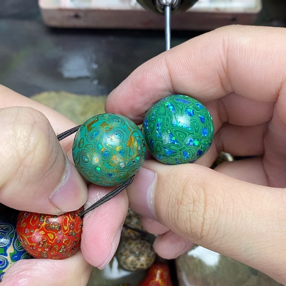 小***羊非遗手工 大漆工艺规格2.0cm