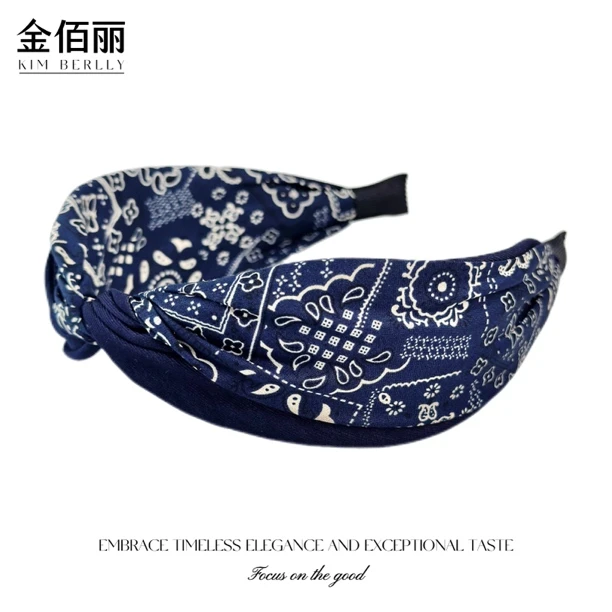 【波西米亚】经典复古民族风日韩简约女韩版网红宽边时尚头箍发箍