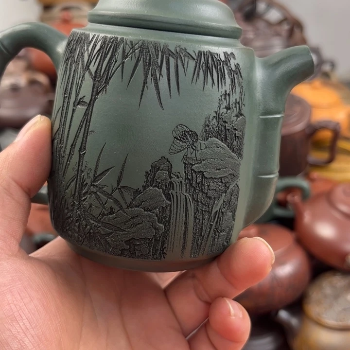 茶壶紫砂紫砂壶微瑕