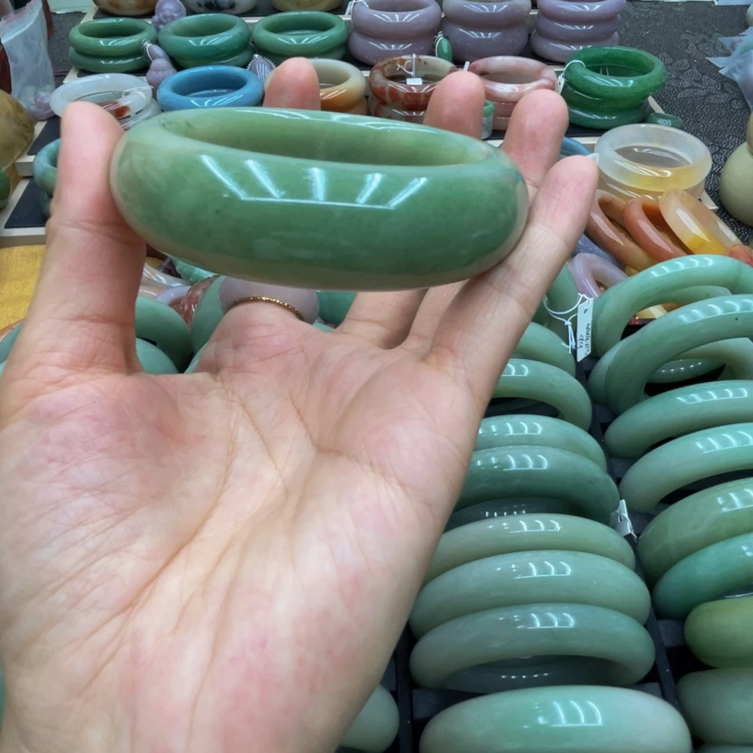 石英质玉未镶嵌圈口56