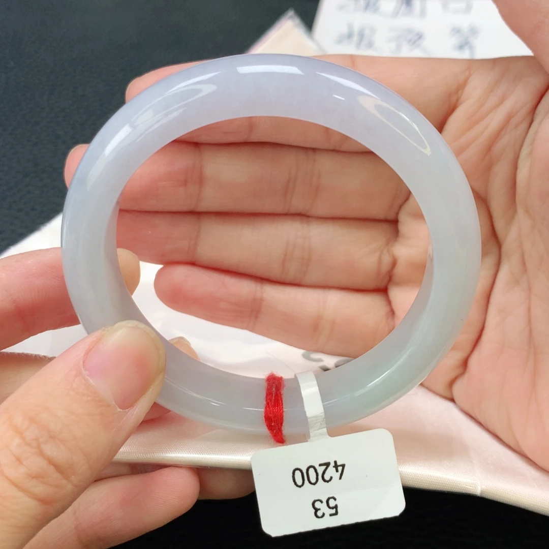 翡翠手镯未镶嵌缅甸53