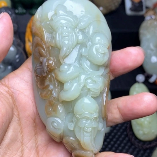 颈饰未镶嵌和田玉