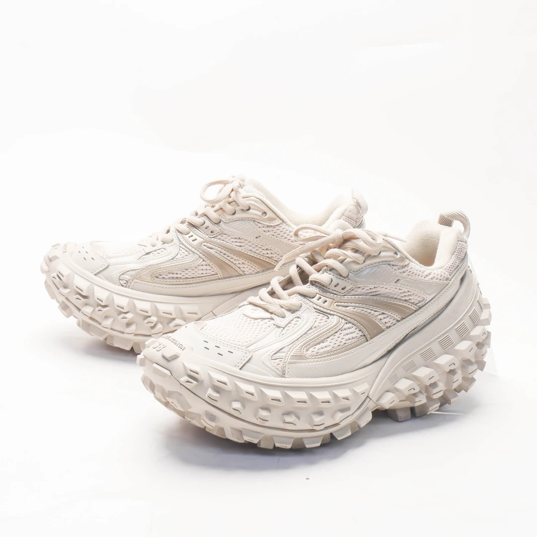 99新 Balenciaga/巴黎世家 /38/做旧款香槟色轮胎老爹鞋/98新