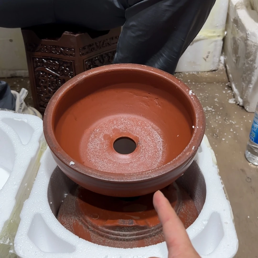 紫砂花盆口径和重量
