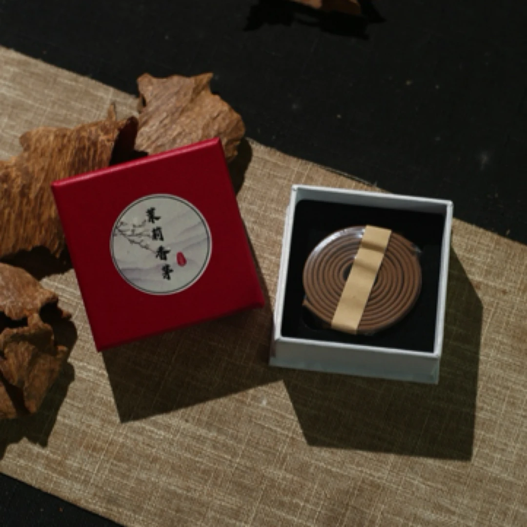 茉莉香茅盘香20片20g驱蚊净化环境清新自然推荐卫生间客厅卧室