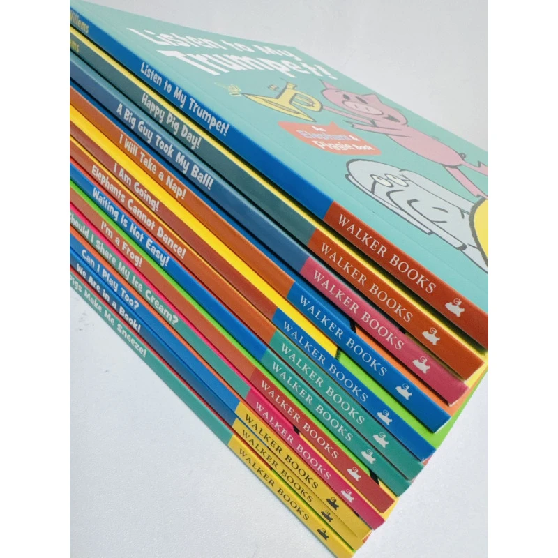 正版12册An Elephant and Piggie Book小猪与小象 儿童英语启蒙书