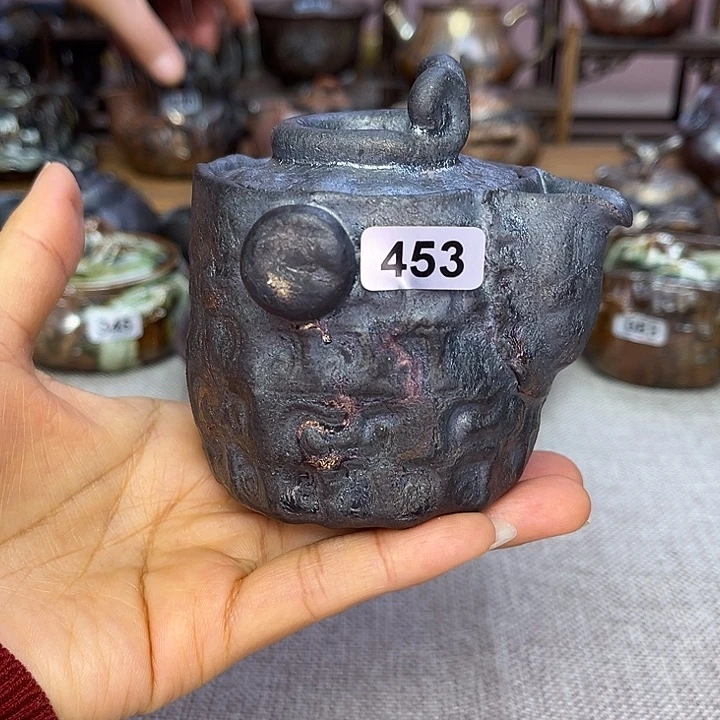 裸柴烧陶瓷手工茶器