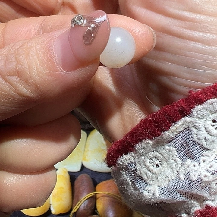 人***大和田玉未镶嵌吊坠(不含链)