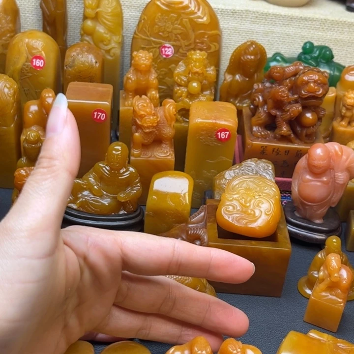 光***落印石寿山石题材：工艺品