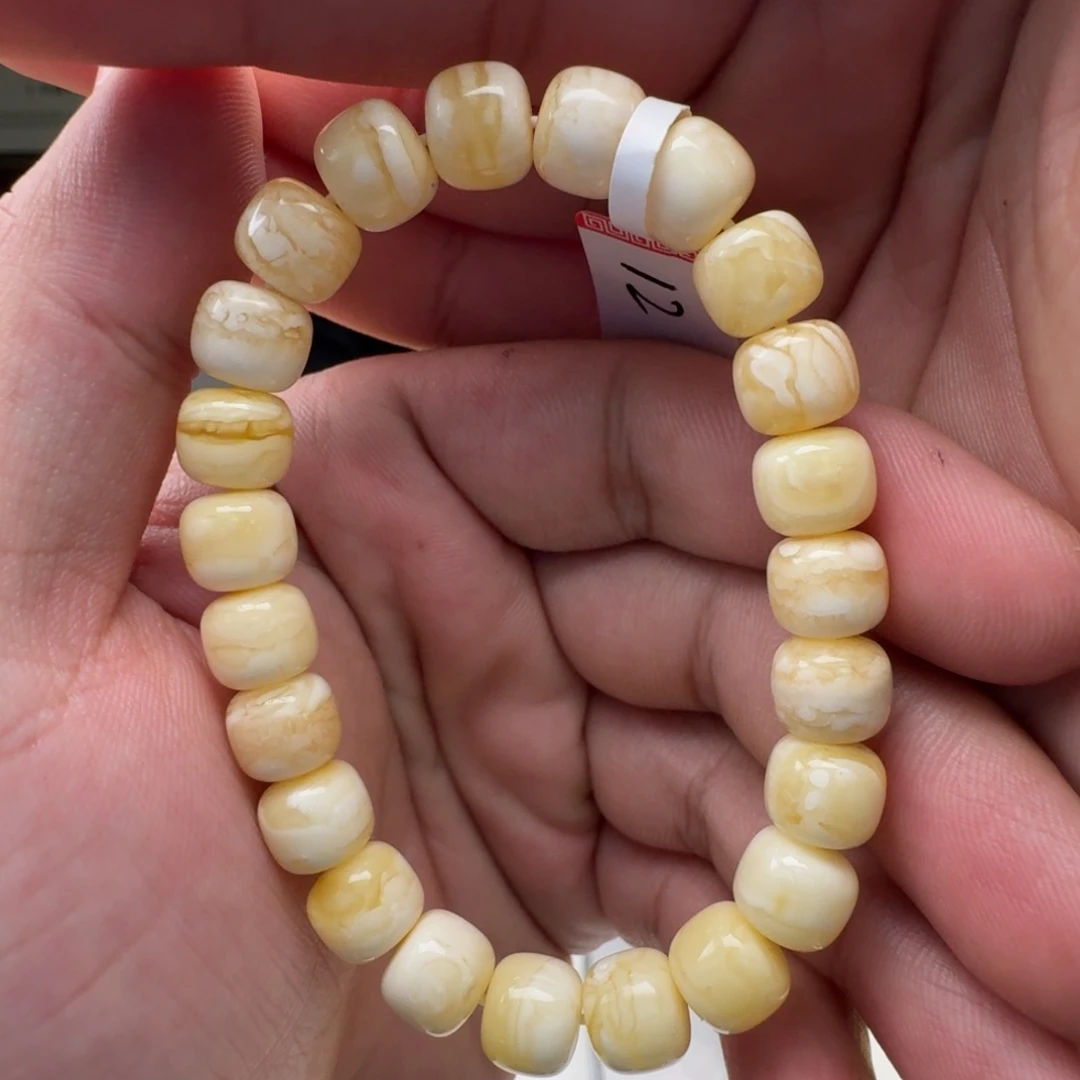 琥珀未镶嵌手链蜜蜡手串