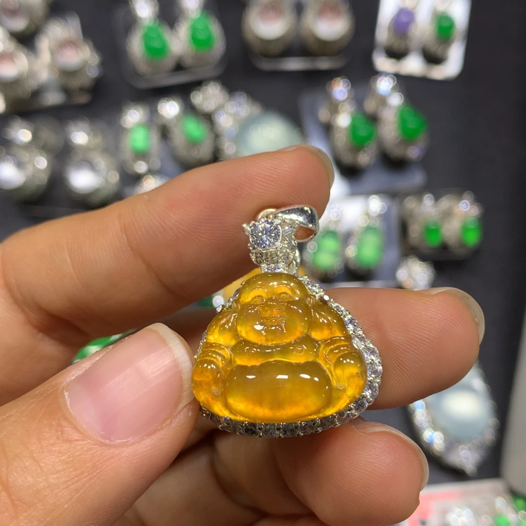 未镶嵌戒指翡翠买断不退